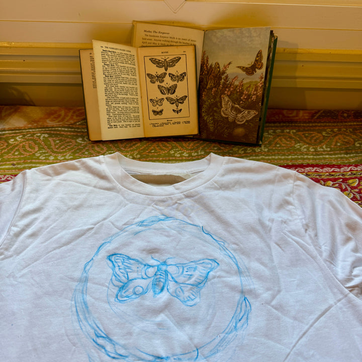 Wildwood Moth Long Sleeve Top - Fernlight Moss